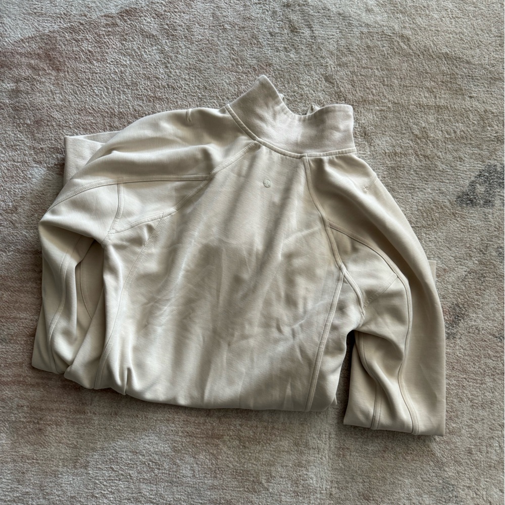 Lululemon Softstreme Bone Half Zip Dress - Picture 5 of 10